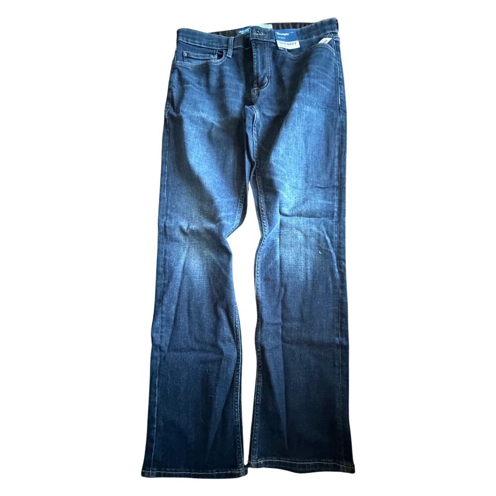 NWT Men's Old Navy 32x32 Straight Leg Jeans 360 degree stretch